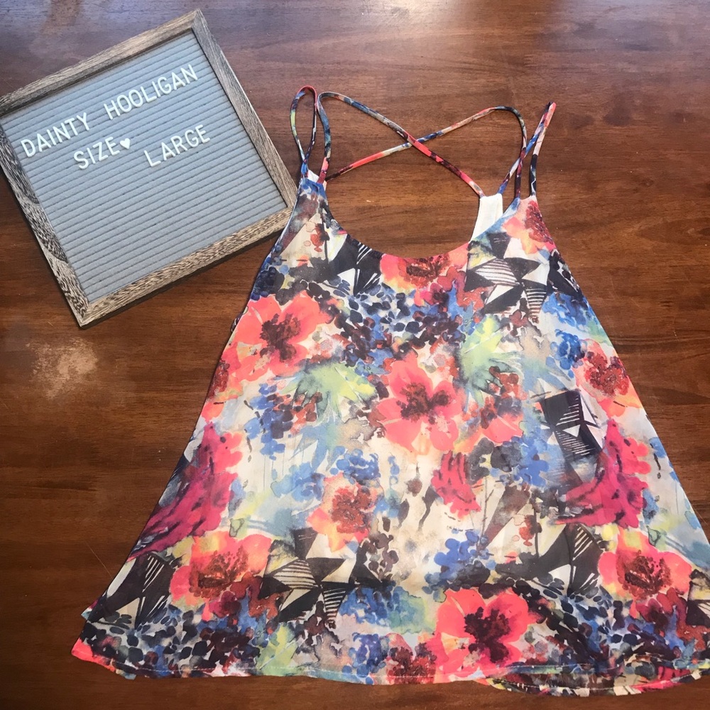 Dainty Hooligan Multicolored tank - Medium